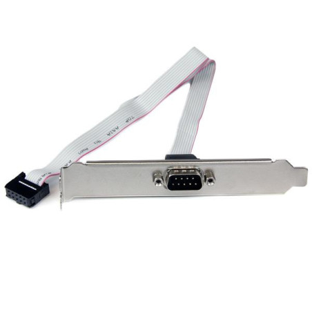 StarTech 16in 9 Pin Serial to 10 Pin Motherboard Header Slot Plate