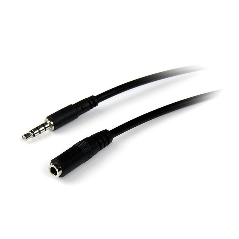 StarTech 3.5mm Stereo Extension Audio Cable - M/F - TRRS Extension