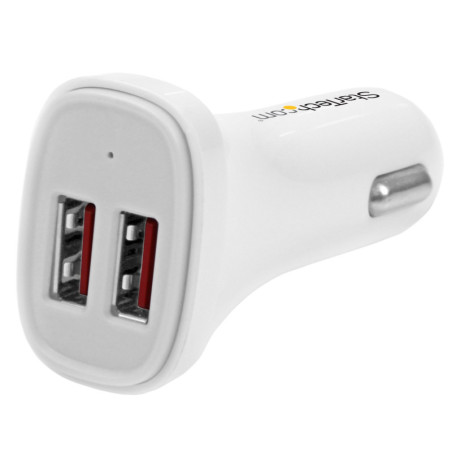 DUAL PORT USB CAR CHARGER - 24W / 4.8A