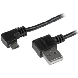 StarTech Micro-USB Cable with Right-Angled Connectors - M/M - 2m 6ft