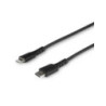 StarTech 1 m (3.3 ft.) USB C to Lightning Cable - Black