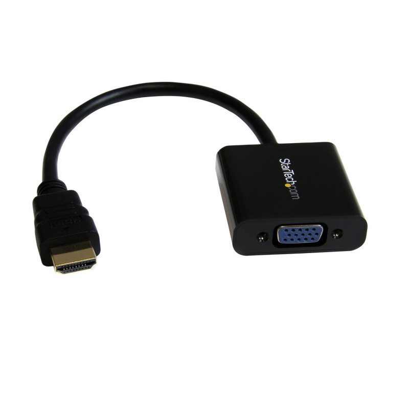 StarTech HDMI Laptop to VGA Monitor Adapter - HDMI Male to HD15 Female