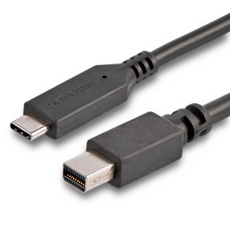 StarTech 6 ft. / 1.8 m USBC to Mini DP Cable - 4K 60Hz - Black