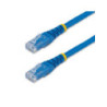 3 FT BLUE MOLDED CAT6 UTP PATCH CABLE