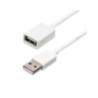 StarTech 3m USB Male to Female Cable - White USB Extension