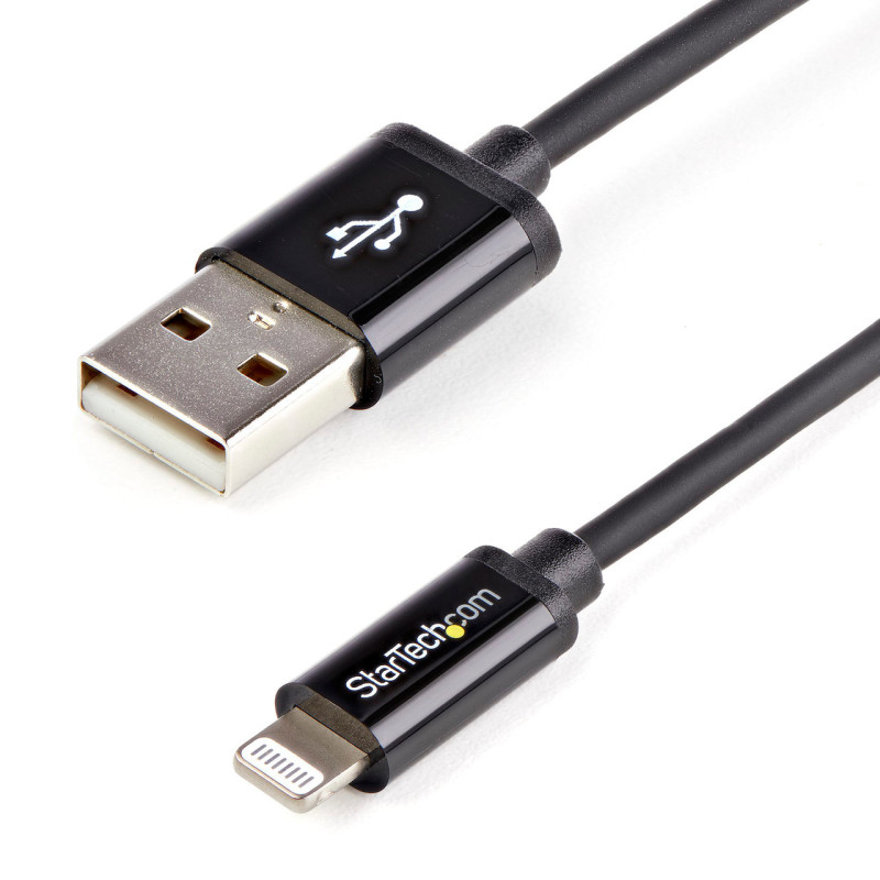 1m Black 8-pin Lightning to USB Cable