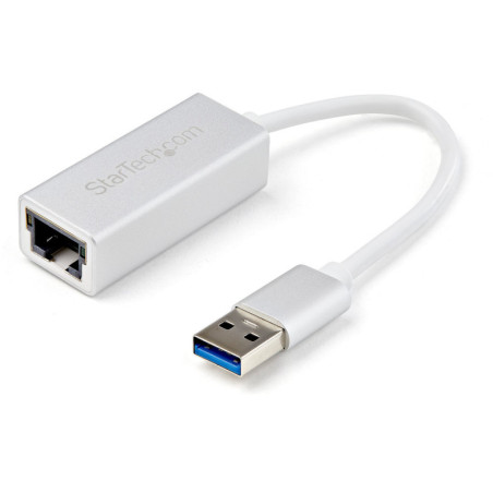 StarTech USB 3.0 network adapter - sleek aluminum with silver finish
