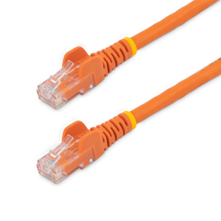 2m Orange Snagless UTP Cat6 Patch Cable