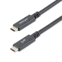 StarTech 6in USB C to USB C Cable 5A PD USB 3.0 5Gbps USB-IF Certified