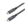 StarTech 6in USB C to USB C Cable 5A PD USB 3.0 5Gbps USB-IF Certified