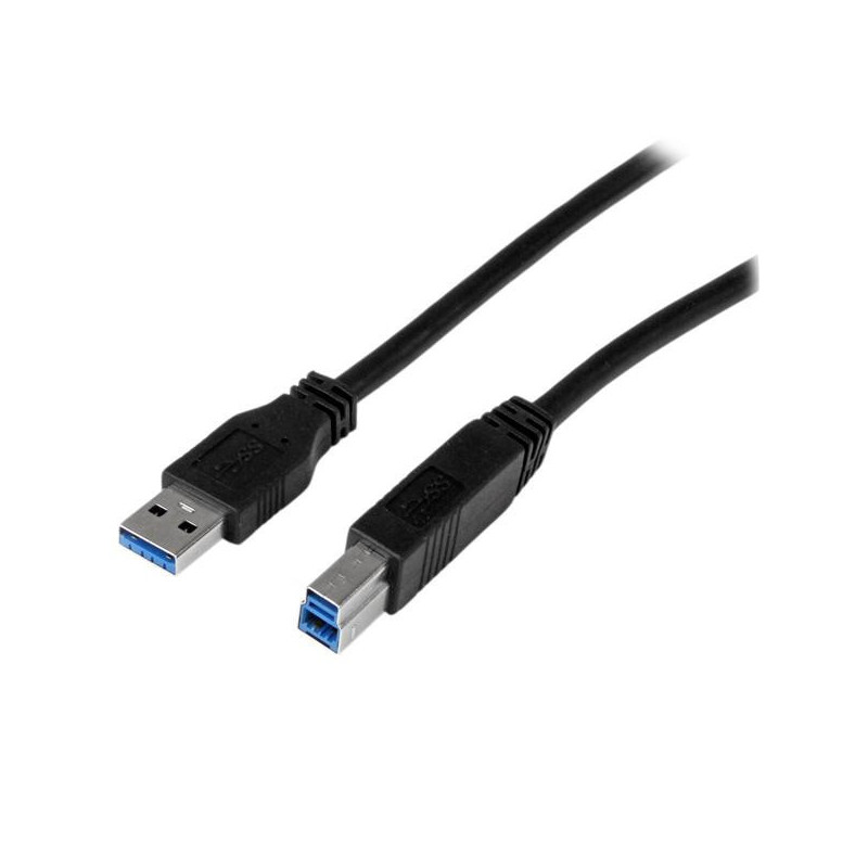 StarTech 2m 6ft Certified SuperSpeed USB 3.0 A-B Cable Cord