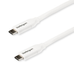 StarTech 2m USB C to USB C Cable w/ 5A PD - USB 2.0 USB-IF Certified