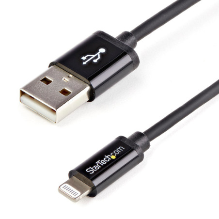 2m Black 8-pin Lightning to USB Cable