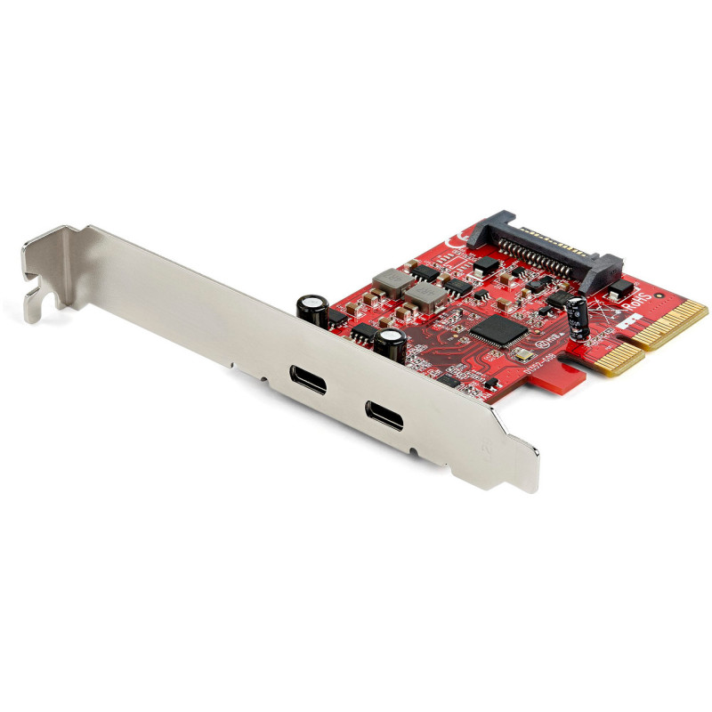 StarTech 2 Port PCIe USB 3.1 Card - 2x USB C - Up to 10Gbps