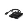 StarTech 2-Port USB-C to DisplayPort MST Hub - Dual 4K Video Splitter