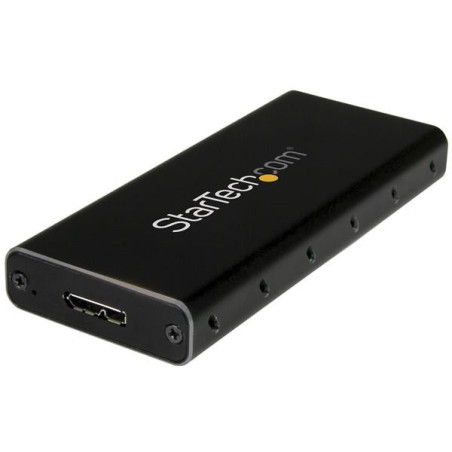 Cofre USB 3.1 10Gbps mSATA Aluminio