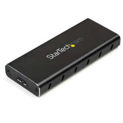 StarTech Portable USB 3.1 M.2 SSD enclosure for USB C enabled host