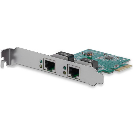 StarTech 2 Port 1 Gbps PCIe Ethernet Network Adapter
