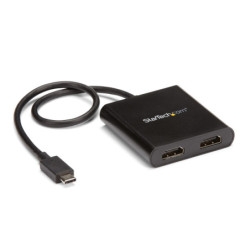 StarTech 2-Port USB-C to HDMI MST Hub - 4K Multi-Stream Transport Hub