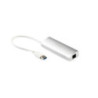 StarTech 3Port USB Hub w/ Gigabit Network Adapter - Silver USB 3 Hub