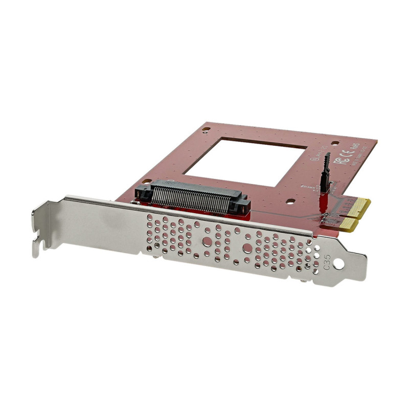 StarTech U.2 to PCIe Adapter - 2.5in U.2 NVMe SSD - SFF-8639 - x4 PCIe