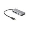 StarTech 3-Port USB-C Hub with SD Card Reader - 10Gbps - 3x USB-A
