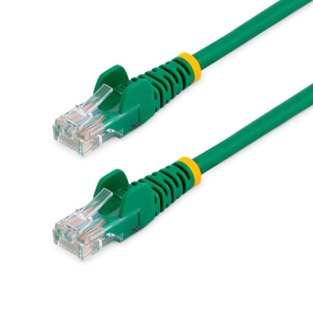 StarTech 5m Green Cat5e Ethernet Patch Cable - Snagless