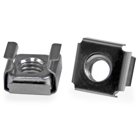 StarTech 50 Pkg M6 Cage Nuts for Server Rack Cabinet