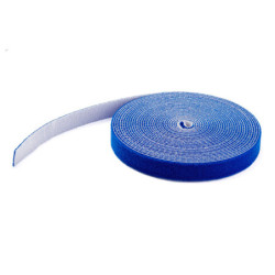 Cable - Hook and Loop - 15 m - Blue