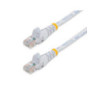 StarTech 7m White Cat5e Ethernet Patch Cable - Snagless