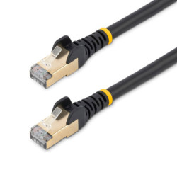 Cable - Black CAT6a Ethernet Cable 7m
