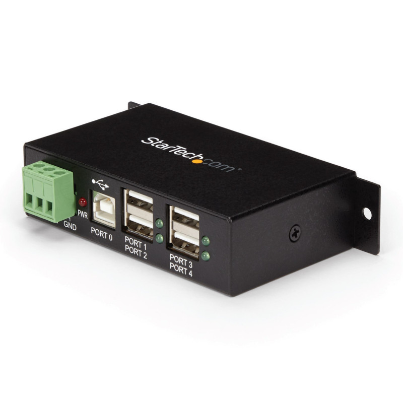 StarTech Mountable 4 Port Rugged Industrial USB Hub