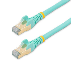 Cable - Aqua CAT6a Ethernet Cable 10m