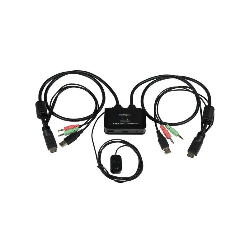 StarTech and Audio - HDMI USB KVM