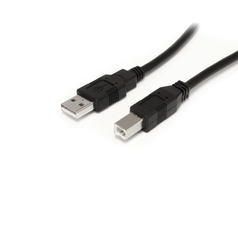 StarTech 9 m (30 ft.) Active USB 2.0 A to B Cable - M/M - Black