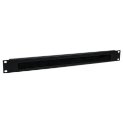 StarTech 1U Brush Plate Rack Cable Organizer - Cable Manager