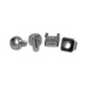StarTech 50Pkg M6 Mounting Screws & Cage Nuts for Server Rack Cabinet