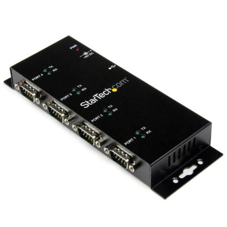 StarTech USB Serial Hub - 4Port USB to DB9 RS232 Serial Adapter Hub