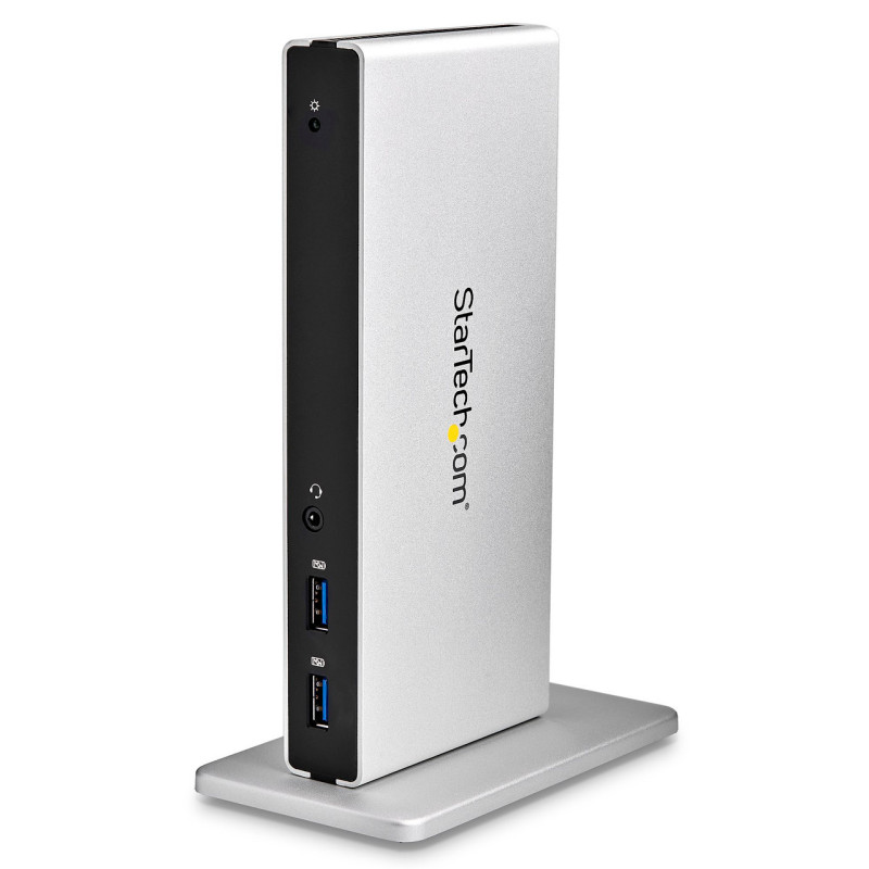 StarTech USB 3.0 Laptop Docking Station with Dual DVI - Laptop Dock