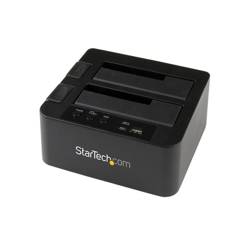 StarTech USB 3.0 / eSATA 2.5/3.5in SATA III Hard Drive Duplicator Dock