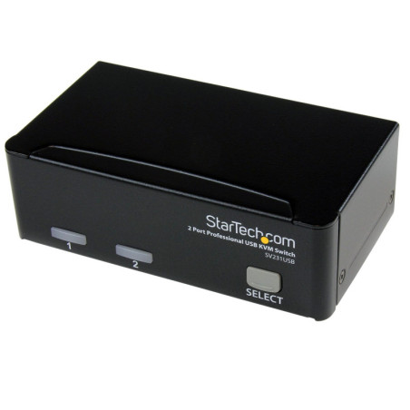 StarTech 2 Port Professional USB KVM Switch Kit with Cables