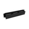 StarTech 2U Covered Cable Duct - Horizontal Cable Organizer