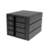StarTech 4 Bay 3.5in SATA/SAS HDD Trayless Mobile Rack Backplane w/Fan