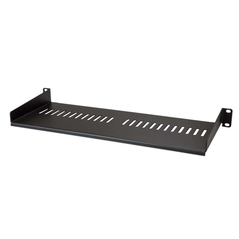 StarTech 1U Vented Rack Shelf - 7 in. (177.8 mm) 1U Shelf - Vented
