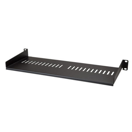 StarTech 1U Vented Rack Shelf - 7 in. (177.8 mm) 1U Shelf - Vented