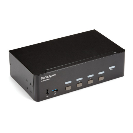 StarTech 4 Port HDMI KVM Switch - 4K 30Hz - Dual Display
