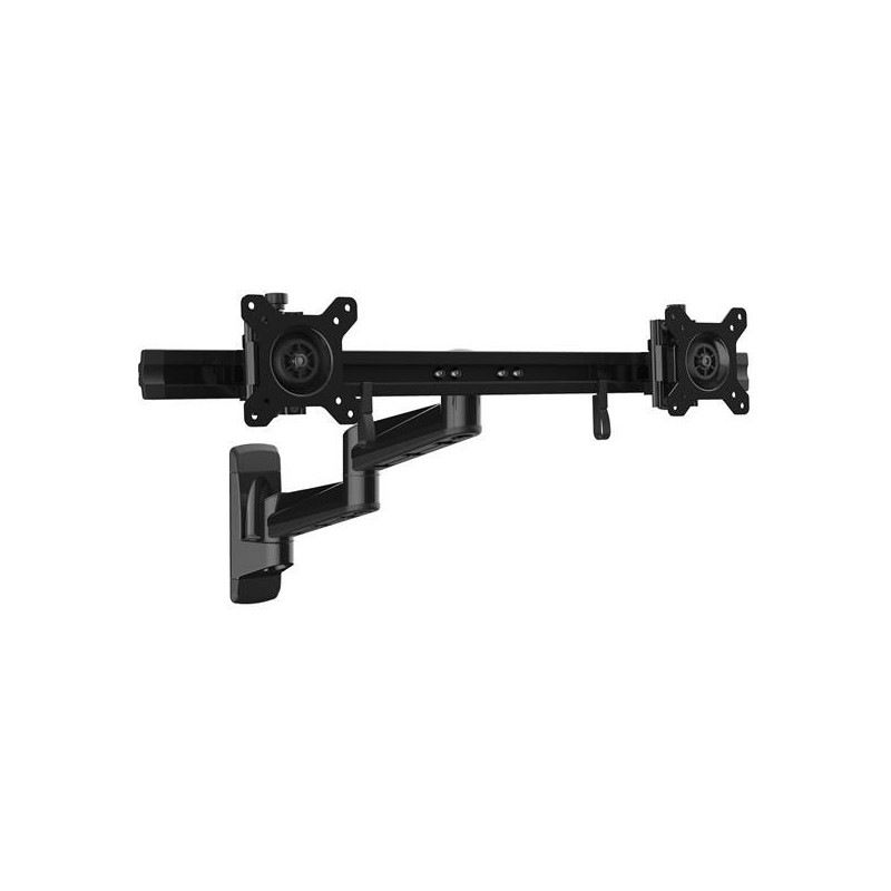 StarTech Wall Mount Dual Monitor Arm for 15-24in Monitors - Steel