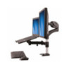 StarTech Single-Monitor Arm - Laptop Tray - One-Touch Height Adjust
