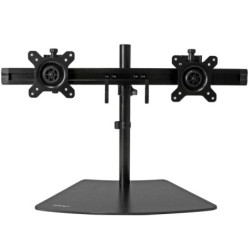 StarTech Dual-Monitor Stand - Horizontal - Black - Adjustable