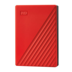 Western Digital WD My Passport 4TB USB3.0 Portable Storage - Red
